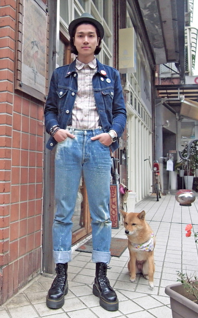 光頭族少年與柴犬少女