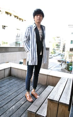 長板襯衫搭配Look2