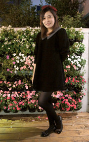 Winter Black Dress