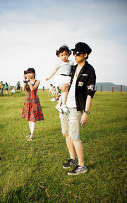 20110806 女兒那時好小一隻啊