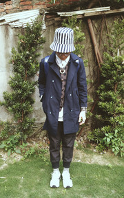 My Simply and Pure Look in Early Spring / Long Coat!