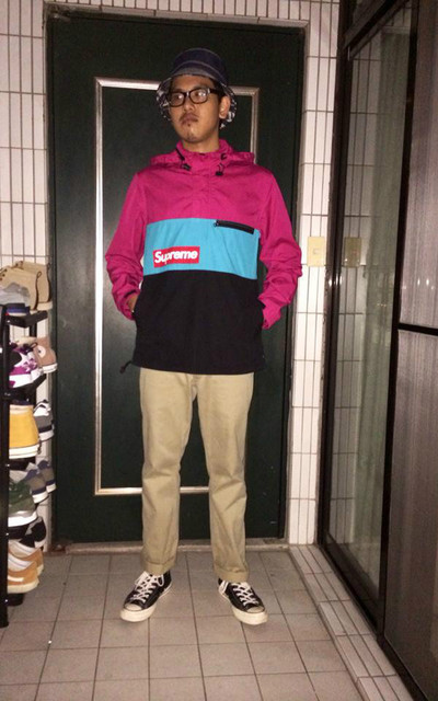 套頭式風衣