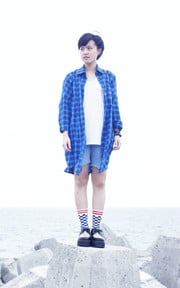 藍 X 格紋