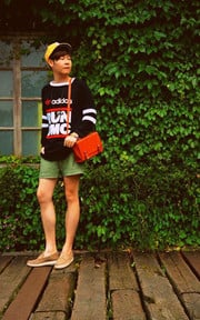 平溪郊遊sport casual look！