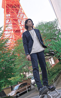 時尚穿搭：東京鐵塔好美