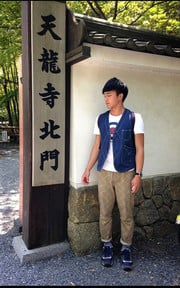 天龍寺北門