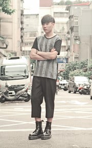條紋x豹紋