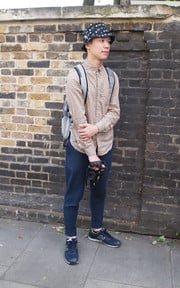 倫敦男裝週 Burberry 秀場外