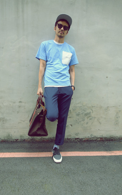 blue