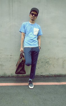 blue