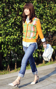 Frankie b bootcut jeans ▪ 獅子的太陽花