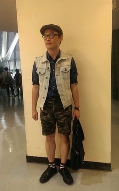 夏天看演唱會就是想穿短褲！