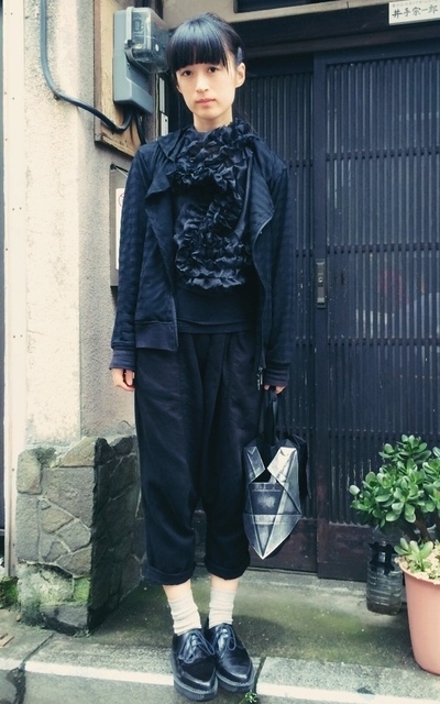 All black