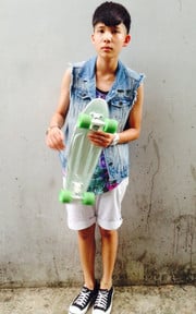 ▲ #GREEN #SKATE #PENNY #MARBLES #JEANS #WHITE #綠 。 ▲