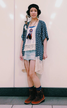 嬉皮mix改良式和服