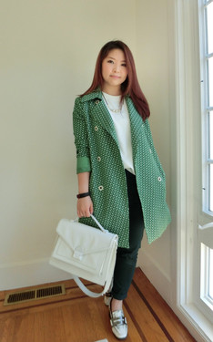 Wear a bright color combo