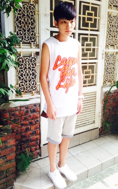 ▲ #GREEN #CHEAP MONDAY #VEST #WHITE #NIKE #涼爽 #夏日 #綠 。 ▲