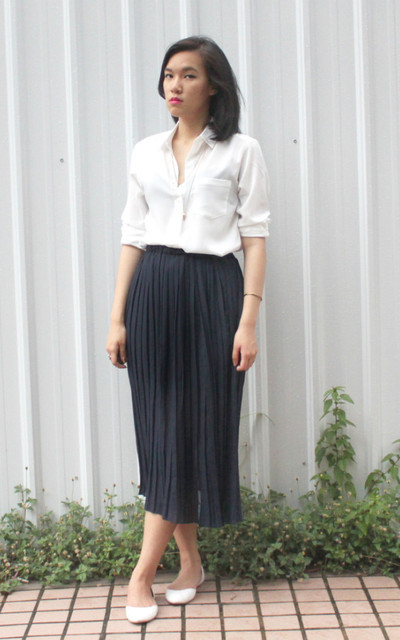 #OOTD 白襯衫