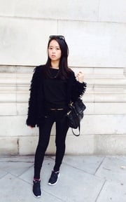 All black #ApuJan #fashionshow #SS15 #LFW