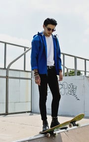 復古紳士 X Nike Tech Windrunner