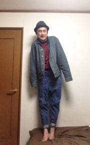 マニッシュデニムスタイル