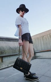 微秋的帥氣搖滾時尚