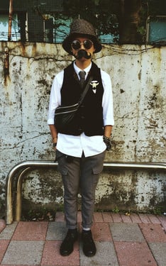 The Smart Gentle Look for The Distinguished Gentleman's Ride Taipei, Taiwan! 2014. Sept.!