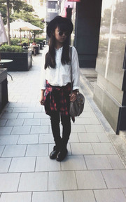 simple vintage look for concert