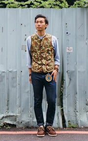 Dappei x VANS x workwear style ！