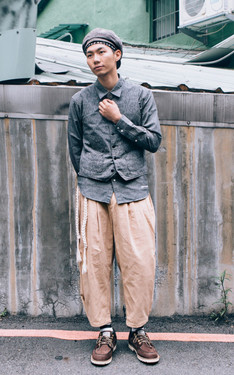 Dappei x VANS x workwear style 2nd look！