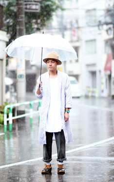 時尚穿搭：下雨天
