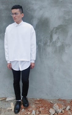 透明人間的ㄧ天。