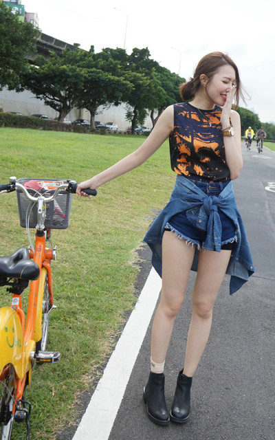 腳踝廢了還是要騎腳踏車