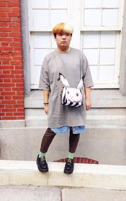 放假穿的舒服最重要兒