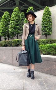 Green x Black