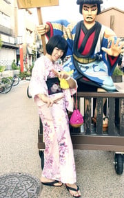 江戶川時代的黃花大龜女