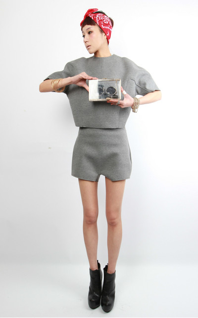 GREY JUMPSUIT