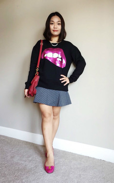 sweatshirt chic
