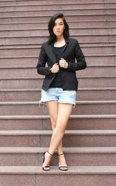 #OOTD 不敗黑色西裝外套