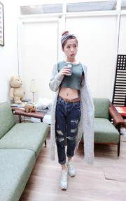輕鬆look:)