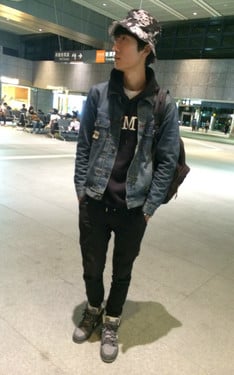 DENIM STRIPES SAVAGE JACKET