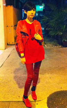 時尚穿搭：極致的紅
