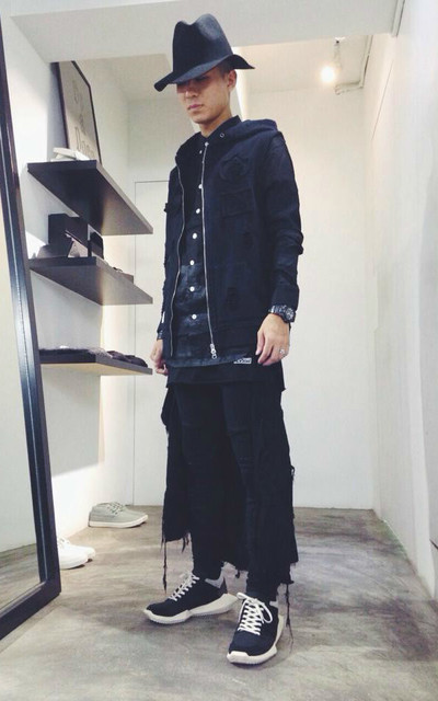雌雄同體的穿搭
