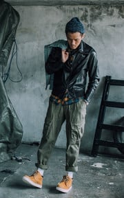 第二次穿工作靴