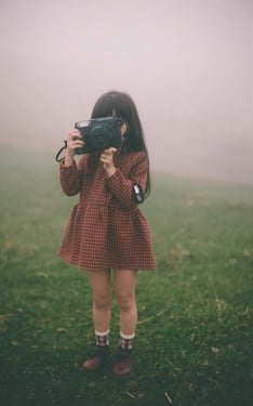 千鳥格洋裝