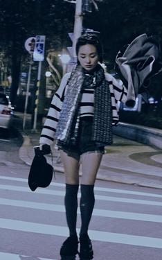 冬夜漫步