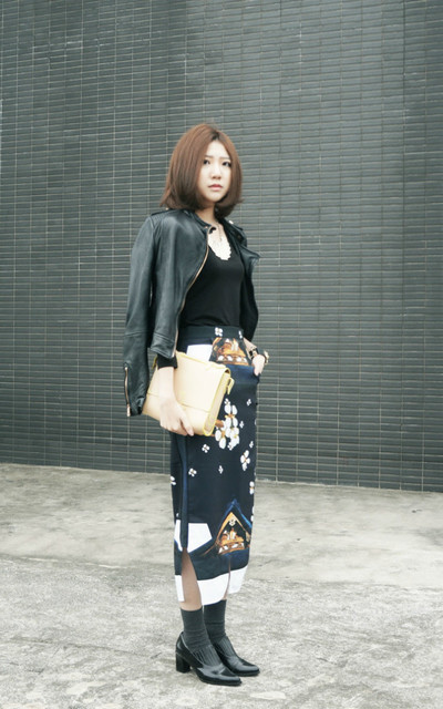 Digital print skirt