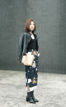 Digital print skirt