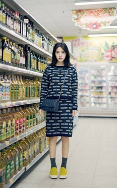 時尚穿搭：只愛在超市裡蹓躂蹓躂。