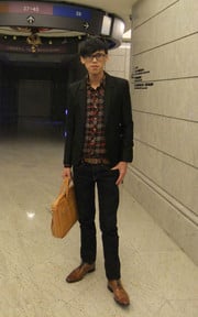 紳士休閒的感覺